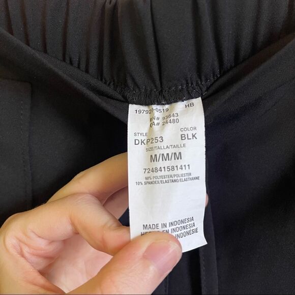 Dickies Black Casual Straight Leg Scrub Pants Size Medium - Picture 4 of 5